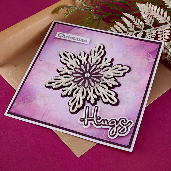 Spellbinders Dies Layered Snowflakes