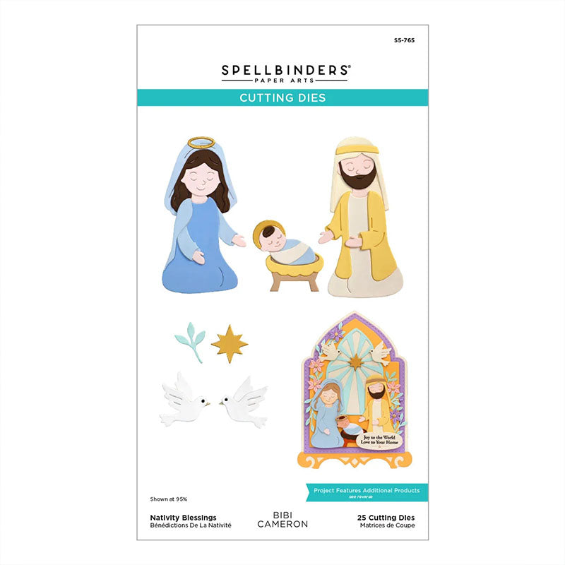 Spellbinders Dies Nativity Blessings