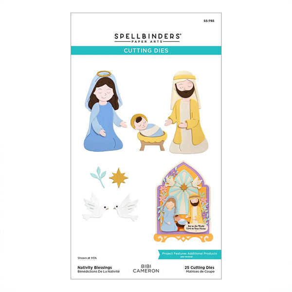 Spellbinders Dies Nativity Blessings