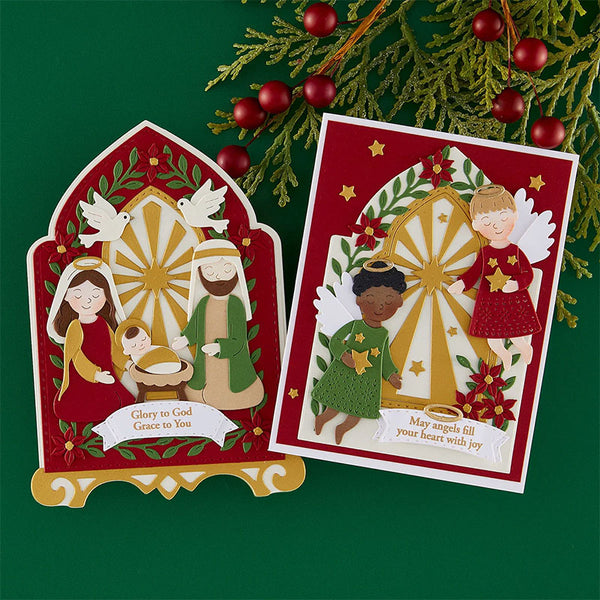 Spellbinders 4pc Bibi's Little Blessings I Want It All
