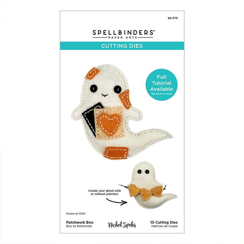 Spellbinders Dies Felt Patchwork Boo