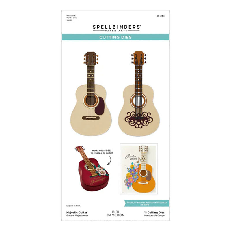 Spellbinders Dies Majestic Guitars