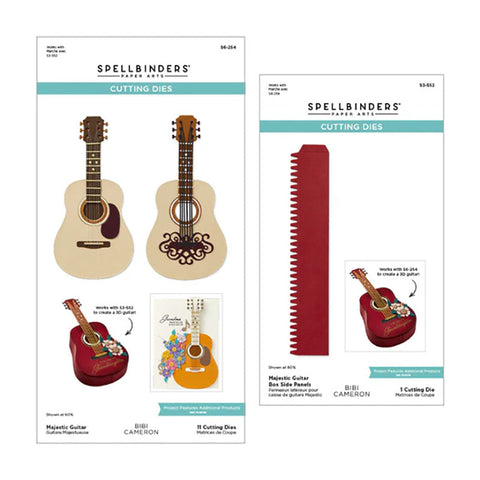 Spellbinders 2pc Majestic Guitar Box