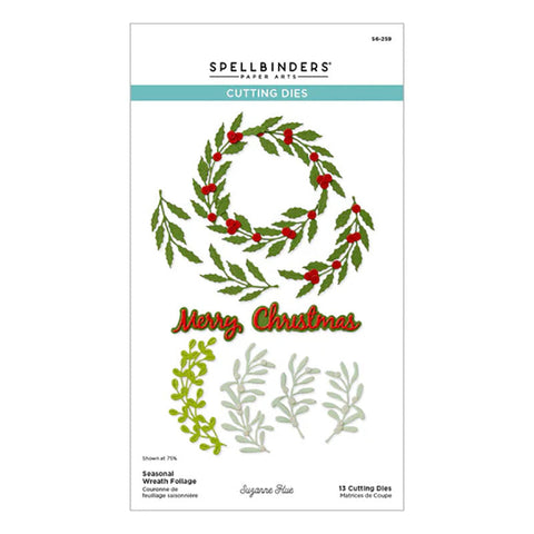Spellbinders Dies Seasonal Wreath
