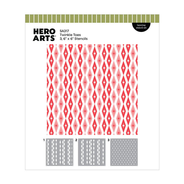 Hero Arts Stencil Twinkle Toes