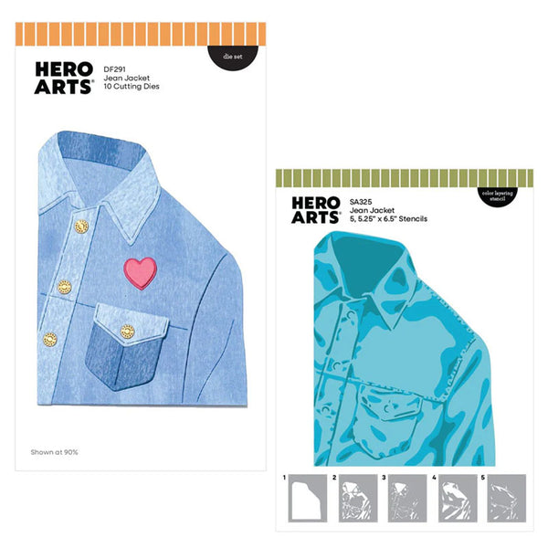 Hero Arts 2pc Jean Jacket