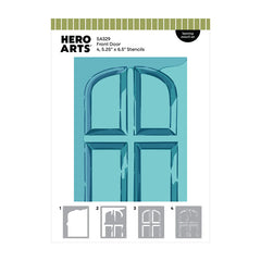 Hero Arts Stencil Front Door