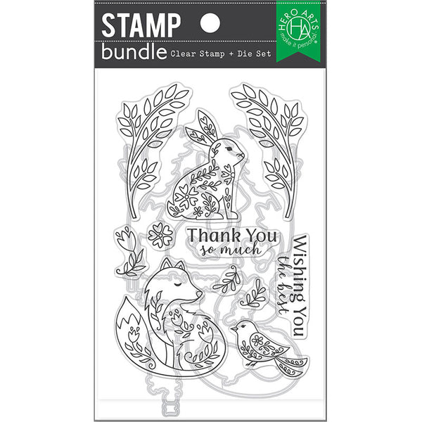 Hero Arts Stamps & Dies Folk Animals
