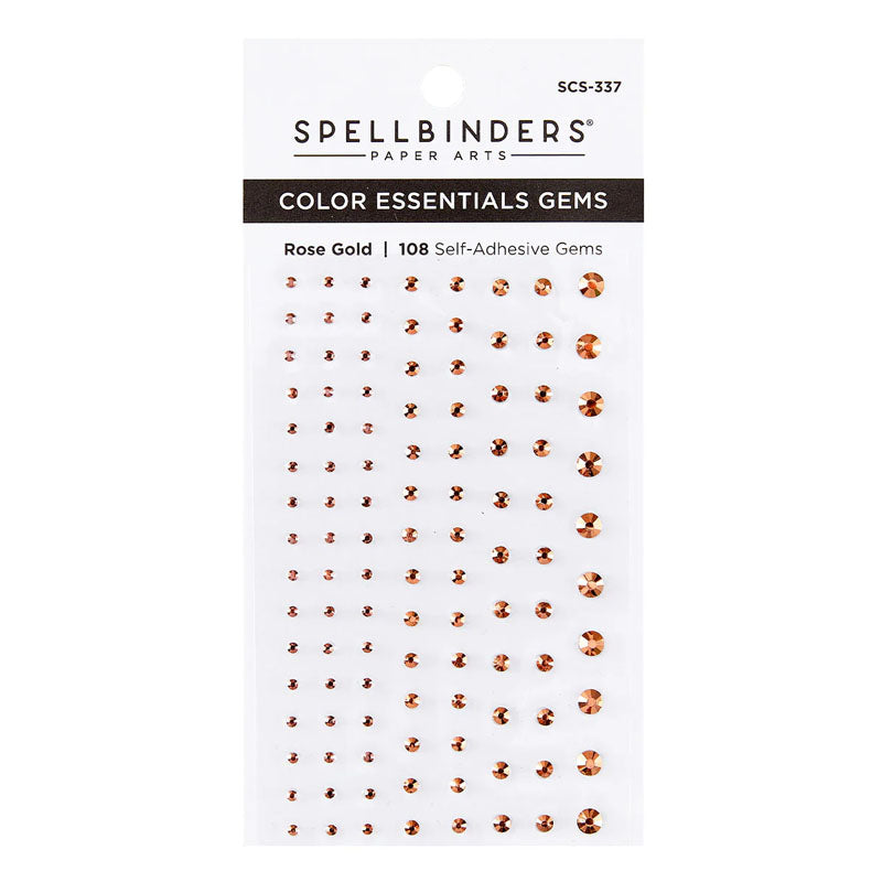 Spellbinders Essential Gems Rose Gold