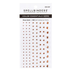 Spellbinders Essential Gems Rose Gold