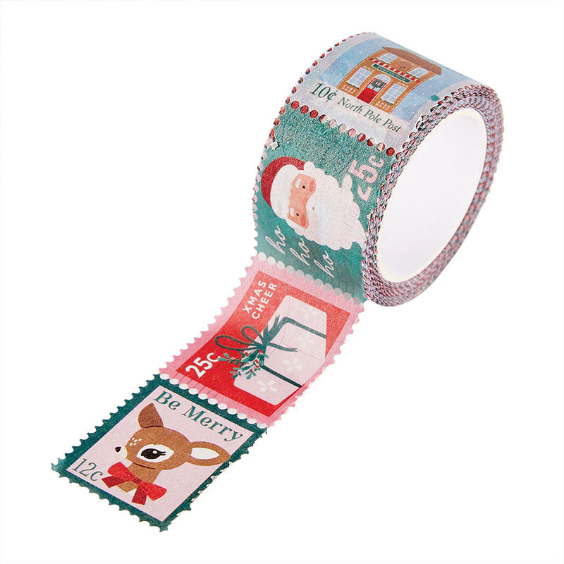 Spellbinders Washi Tape Dear Santa Postage