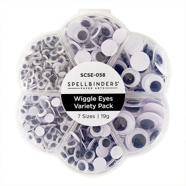 Spellbinders Wiggle Eyes Variety Pack