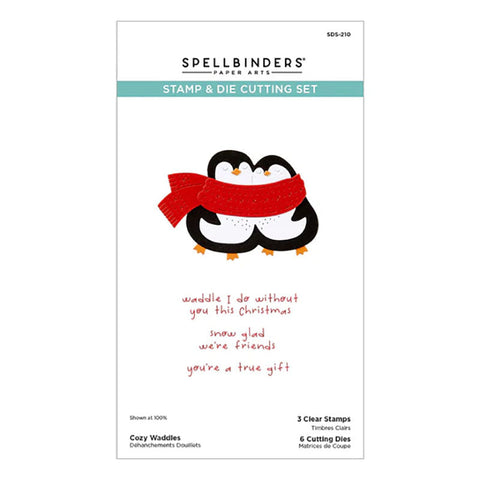 Spellbinders Stamps & Dies Cozy Waddles