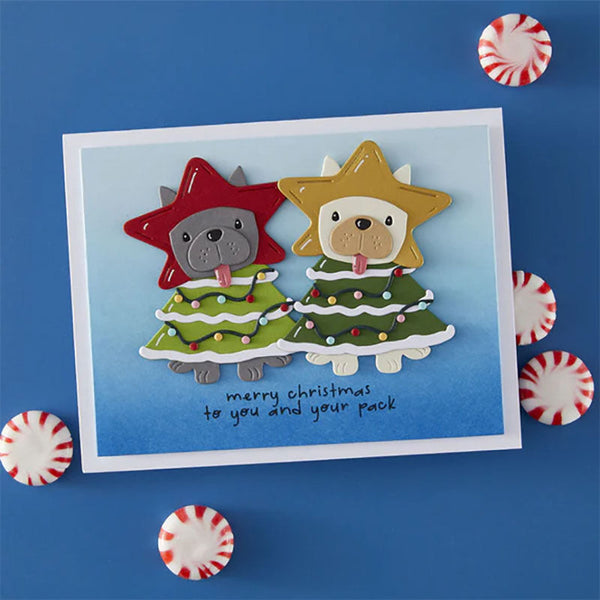 Spellbinders Stamps & Dies Deck The Paws