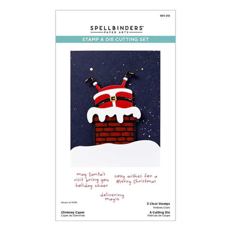 Spellbinders Stamps & Dies Chimney Caper