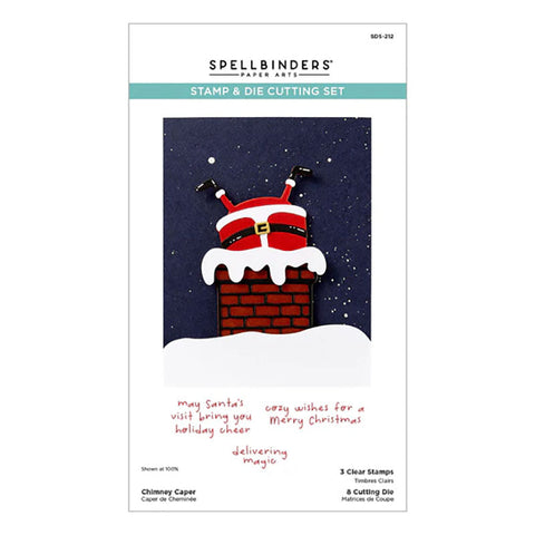 Spellbinders Stamps & Dies Chimney Caper