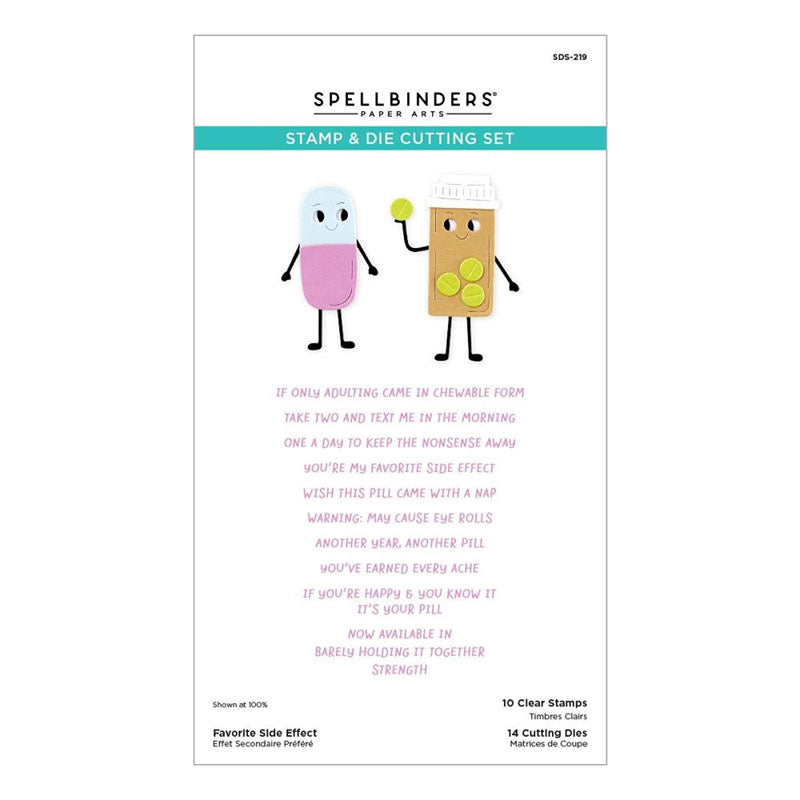 Spellbinders Stamps & Dies Favorite Side Effect