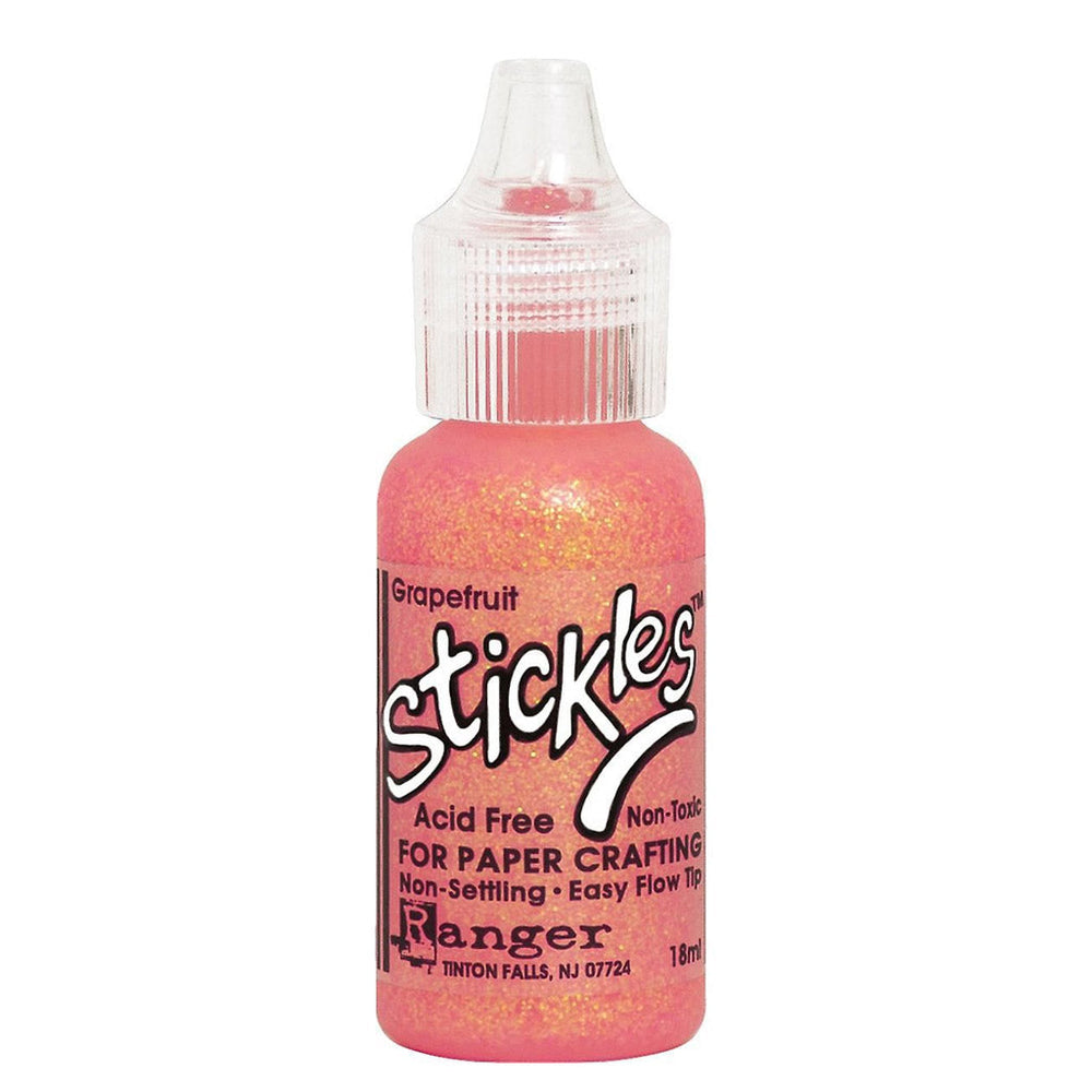 Ranger Letter It Stickles Glitter Glue Grapefruit