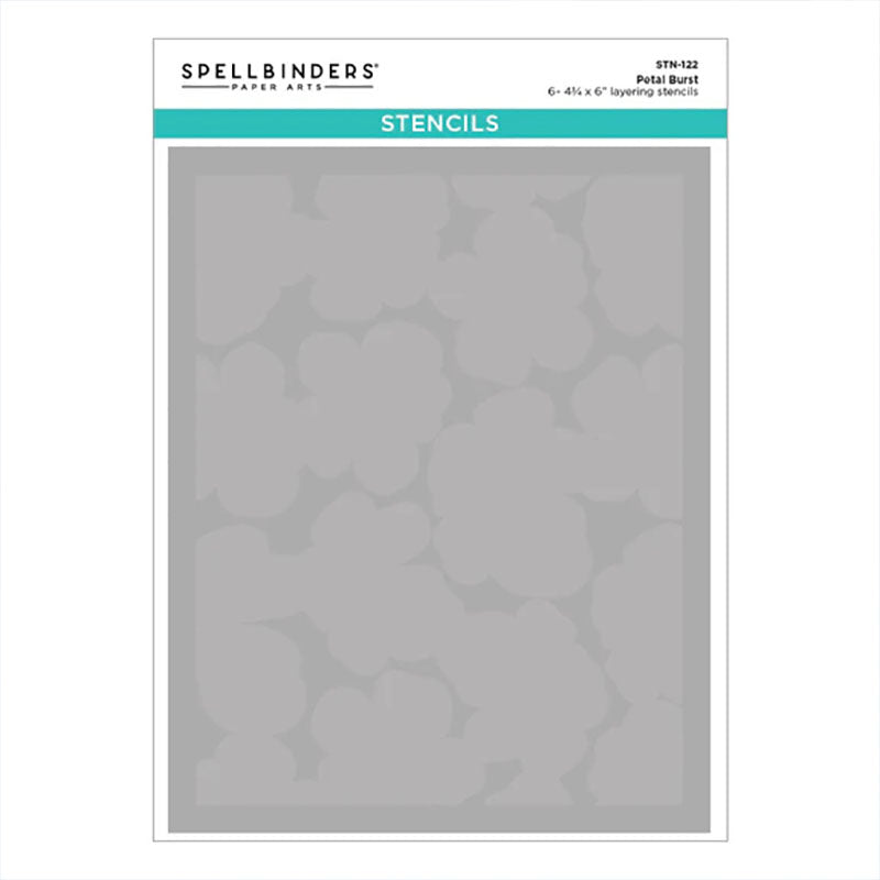Spellbinders Stencil Petal Burst