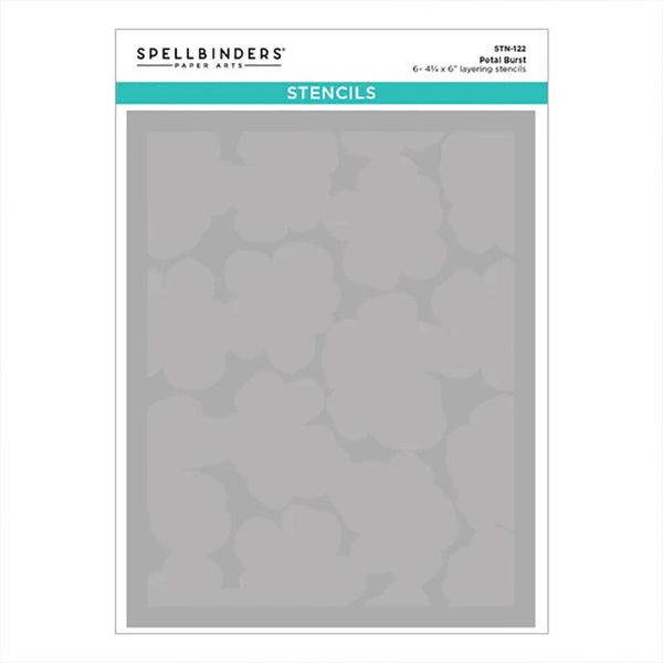 Spellbinders Stencil Petal Burst
