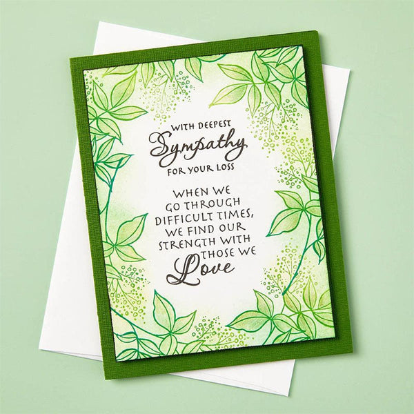Spellbinders Clear Stamps Sincere Sentiments