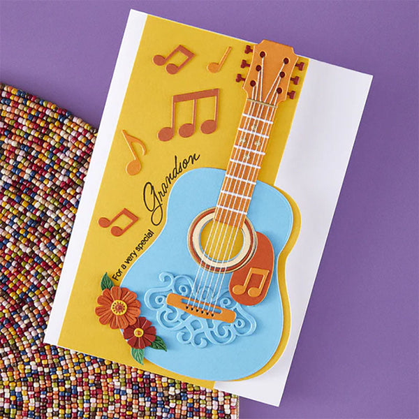 Spellbinders Clear Stamps Family Musical Mix Greetingss