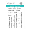 Spellbinders Clear Stamps Whimsical Wishes
