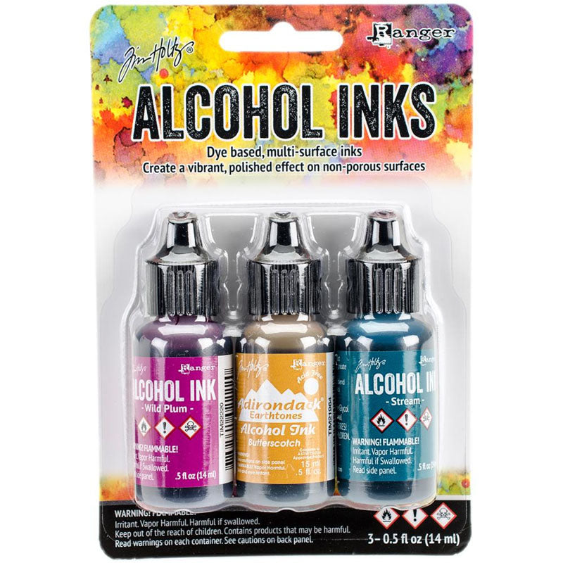 Tim Holtz Alcohol Ink 3pc Nature Walk