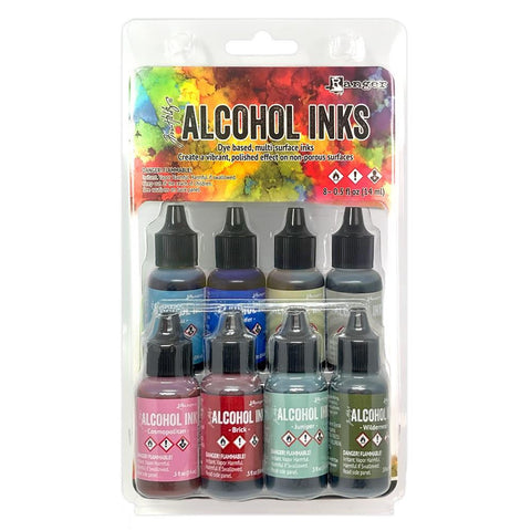 Tim Holtz Alcohol Ink 8pc Spectrum Urban
