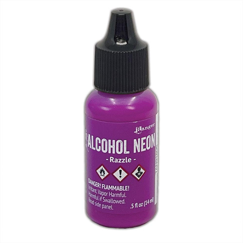 Tim Holtz Alcohol Ink Neon Razzle