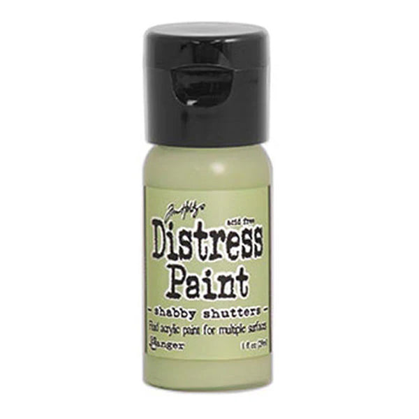 Tim Holtz Distress Paint Flip Shabby Shutters