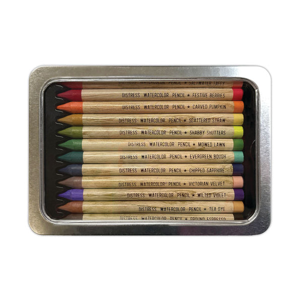Tim Holtz Distress Watercolor Pencils 12pc Set 4