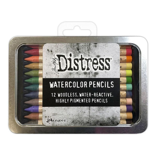 Tim Holtz Distress Watercolor Pencils 12pc Set 4