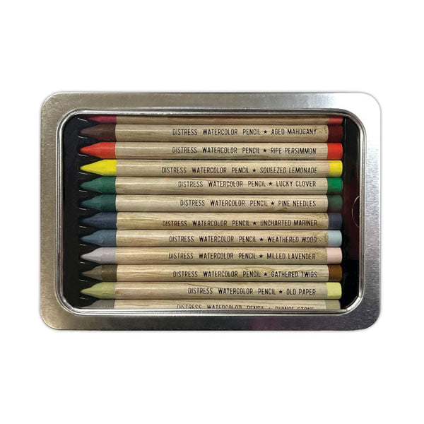 Tim Holtz Distress Watercolor Pencils 12pc Set 5