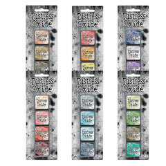 Tim Holtz Distress Mini Oxide Pad 4pc Kit 13-18