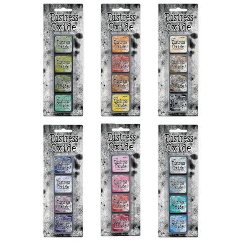 Tim Holtz Distress Mini Oxide Ink Pad Kit 1-6