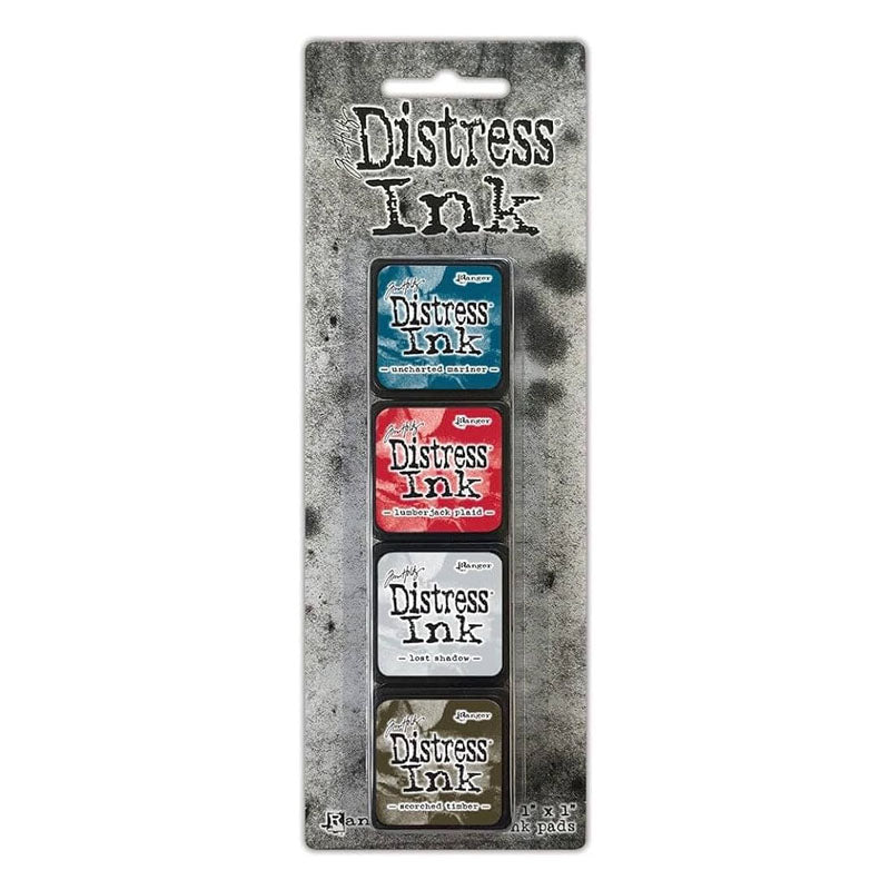 Tim Holtz Distress 4pc Mini Ink Pad Kit 18 – MarkerPOP
