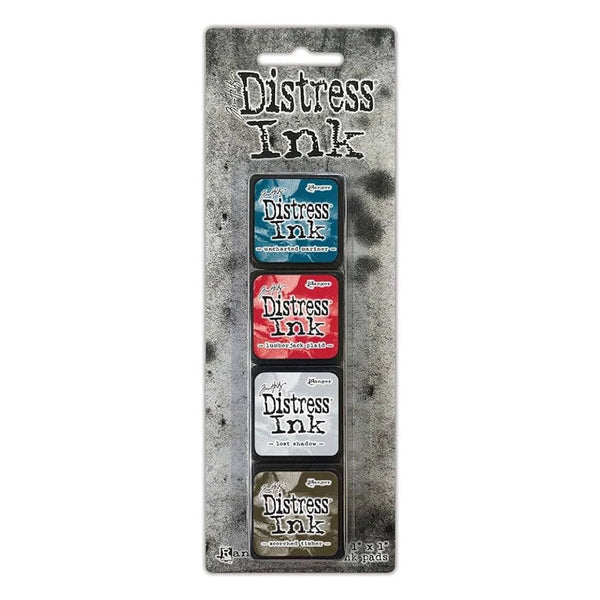 Tim Holtz Distress 4pc Mini Ink Pad Kit 18