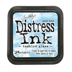 Tim Holtz Distress Ink Pad Tumbled Glass