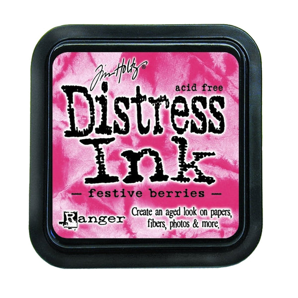 Tim Holtz Distress Ink Pad Festive Berries