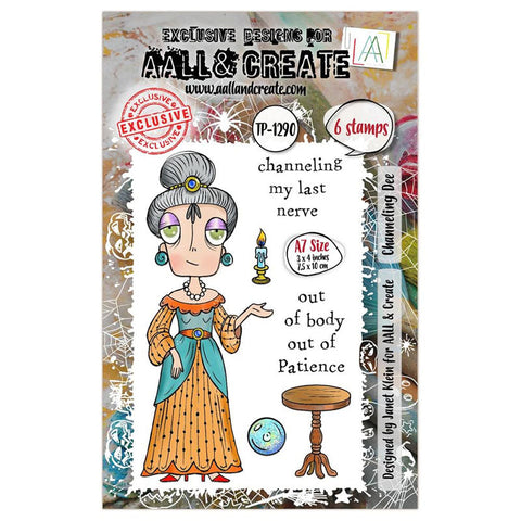 AALL And Create Clear Stamps Channeling Dee