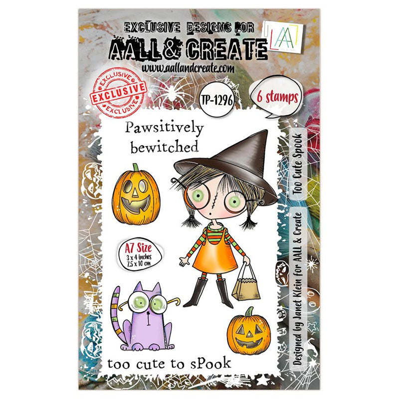 AALL And Create Clear Stamps Too Cute Spook