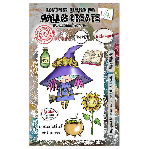 AALL And Create Clear Stamps Wee Witch