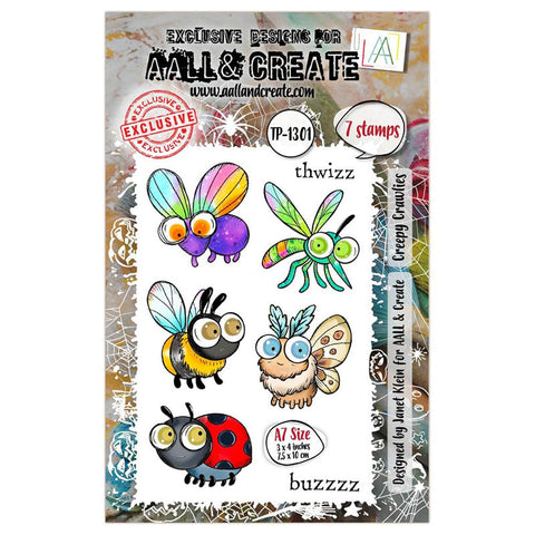 AALL And Create Clear Stamps Creepy Crawlies