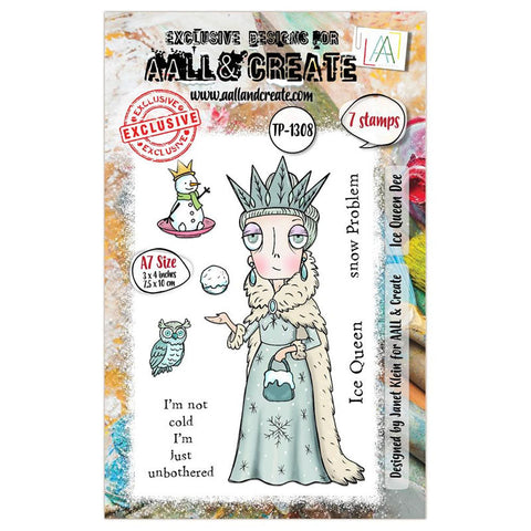 AALL And Create Clear Stamps Ice Queen Dee