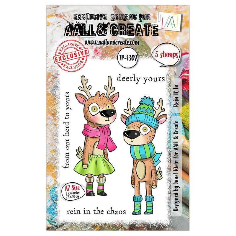 AALL And Create Clear Stamps Rein It In