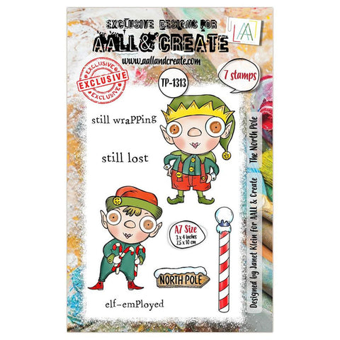 AALL And Create Clear Stamps The North Pole