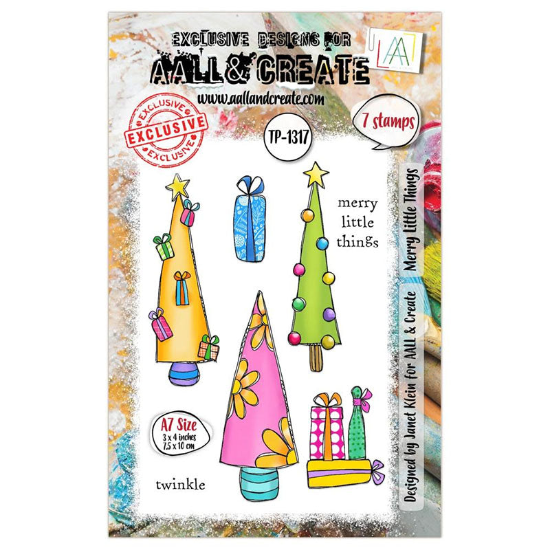AALL And Create Clear Stamps Merry Little Things