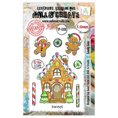 AALL And Create Clear Stamps Candy Lane