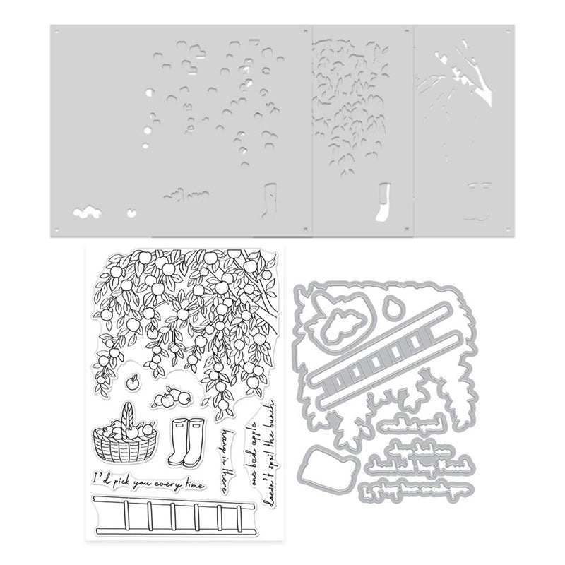 Hero Arts 3pc In The Orchard